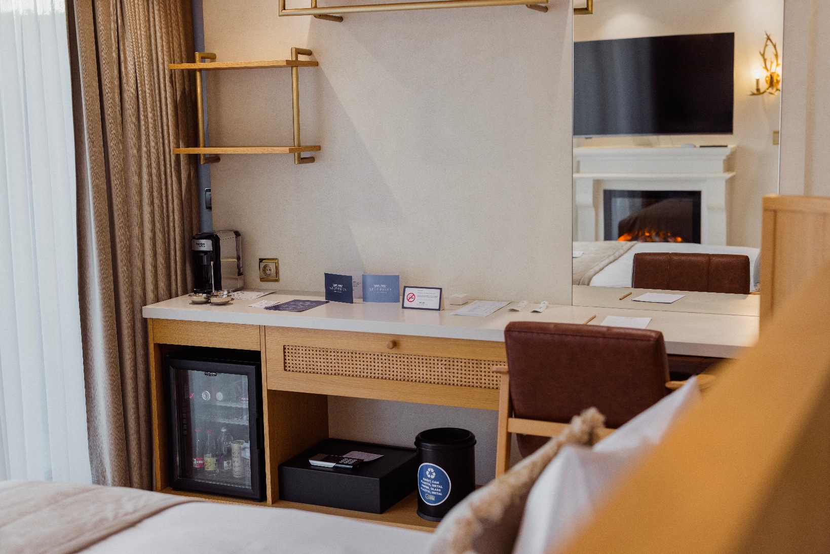 Deluxe Oda Balkonlu, Şömineli ve Jakuzili